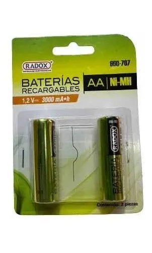 Baterias Recargable Aa 3000mah
