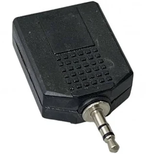 ADAPTADOR 1 PLUG 3.5 MM A 2 JACK 6.35 MM 705-072