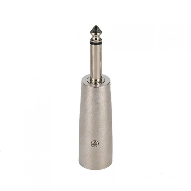 ADAPTADOR DE AUDIO PROFESIONAL DE XLR HEMBRA A JACK 6.35 MM