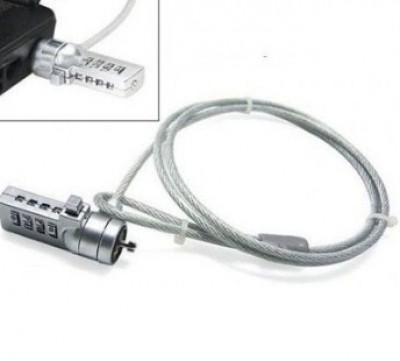 Candado de Combinación, K-Slot (Microsaver), P/Portátiles, Acero, BROBOTIX 128899 