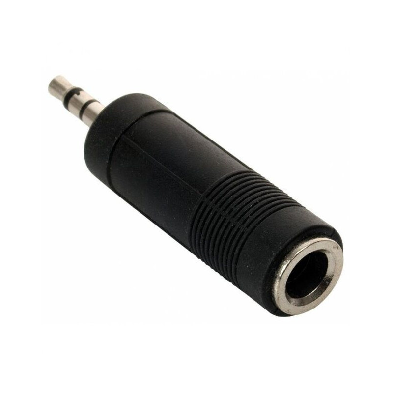 705-054 Adaptador JACK 6.3 8T a PLUG 3.5 8T 