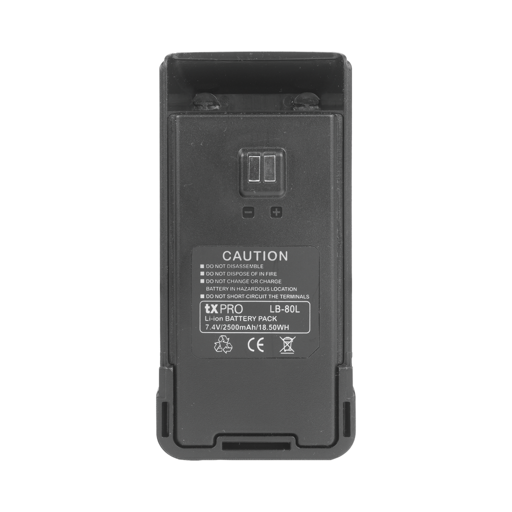 Batería Li-ion para TX-500/600 LB80L