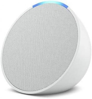 Amazon Echo Pop Con Asistente Virtual Alexa Glacier White