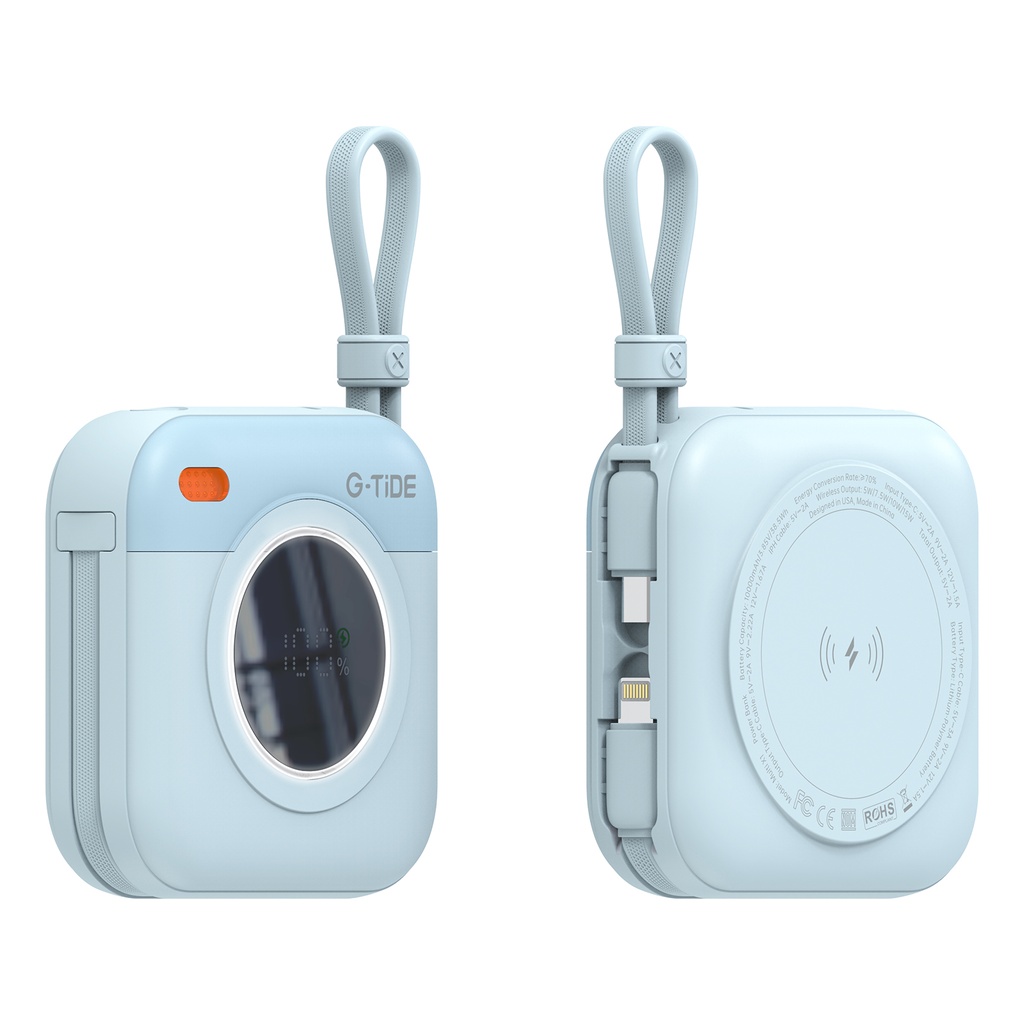 POWER BANK MULTIX1 AZUL 1000 MAH 20W