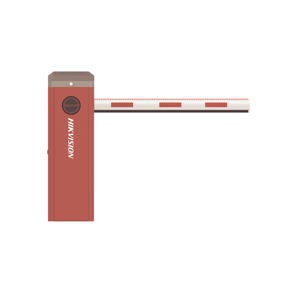 Barrera USO INTENSIVO con Brazo Iluminado Led de 4 mts / Motor Brushless el más Alto Desempeño / MCBF 5,000,000 / Pintura AV AntiEstática y Calibre Grueso en Gabinete 