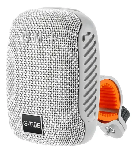 Bocina G-tide SV01 con soporte para bici o moto Gris