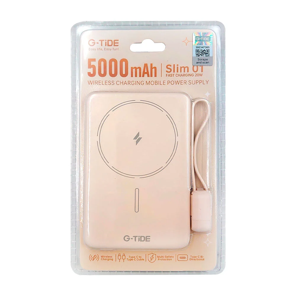 POWER BANK SLIM 01 5000 MAH 20W 