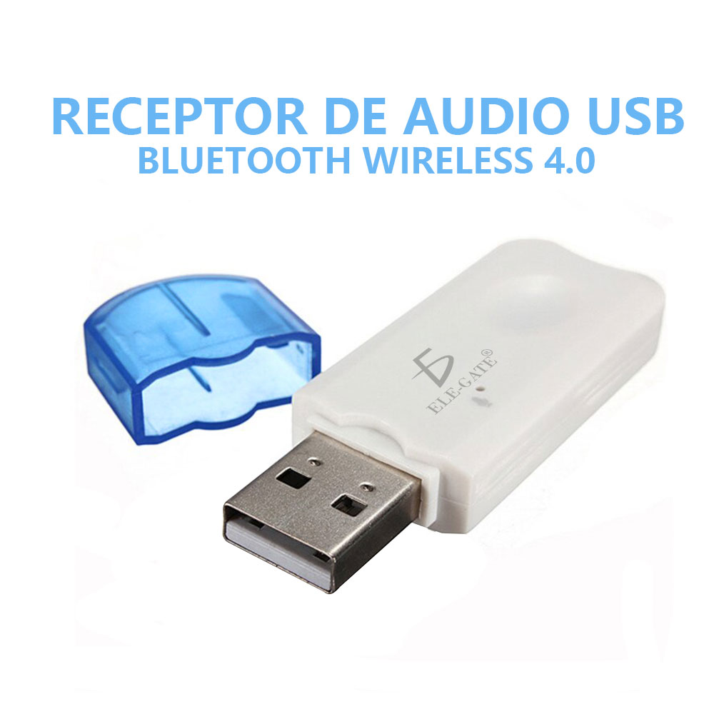 Receptor Bluetooth Usb Transmisor Musica Auto Coche 