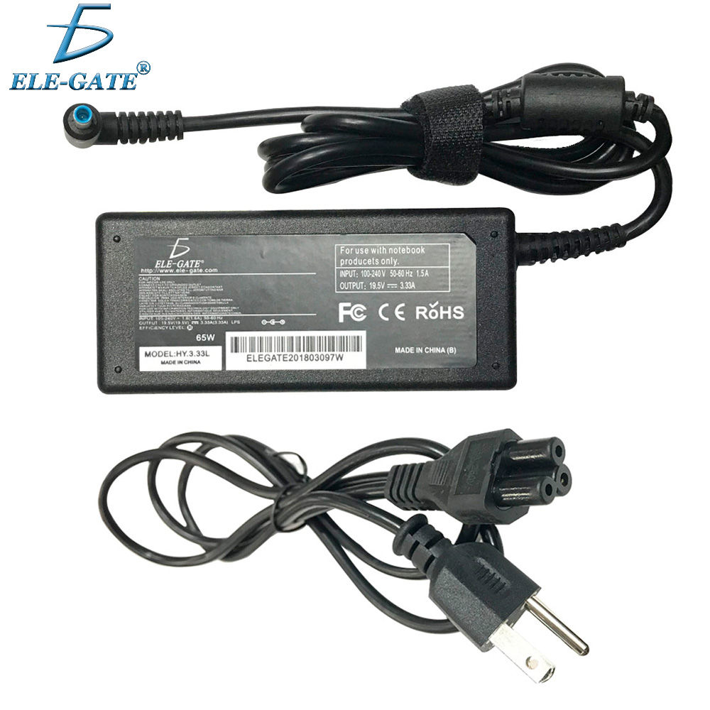 Cargador Laptop Hp 19.5V 3.33A PUNTA AZUL 