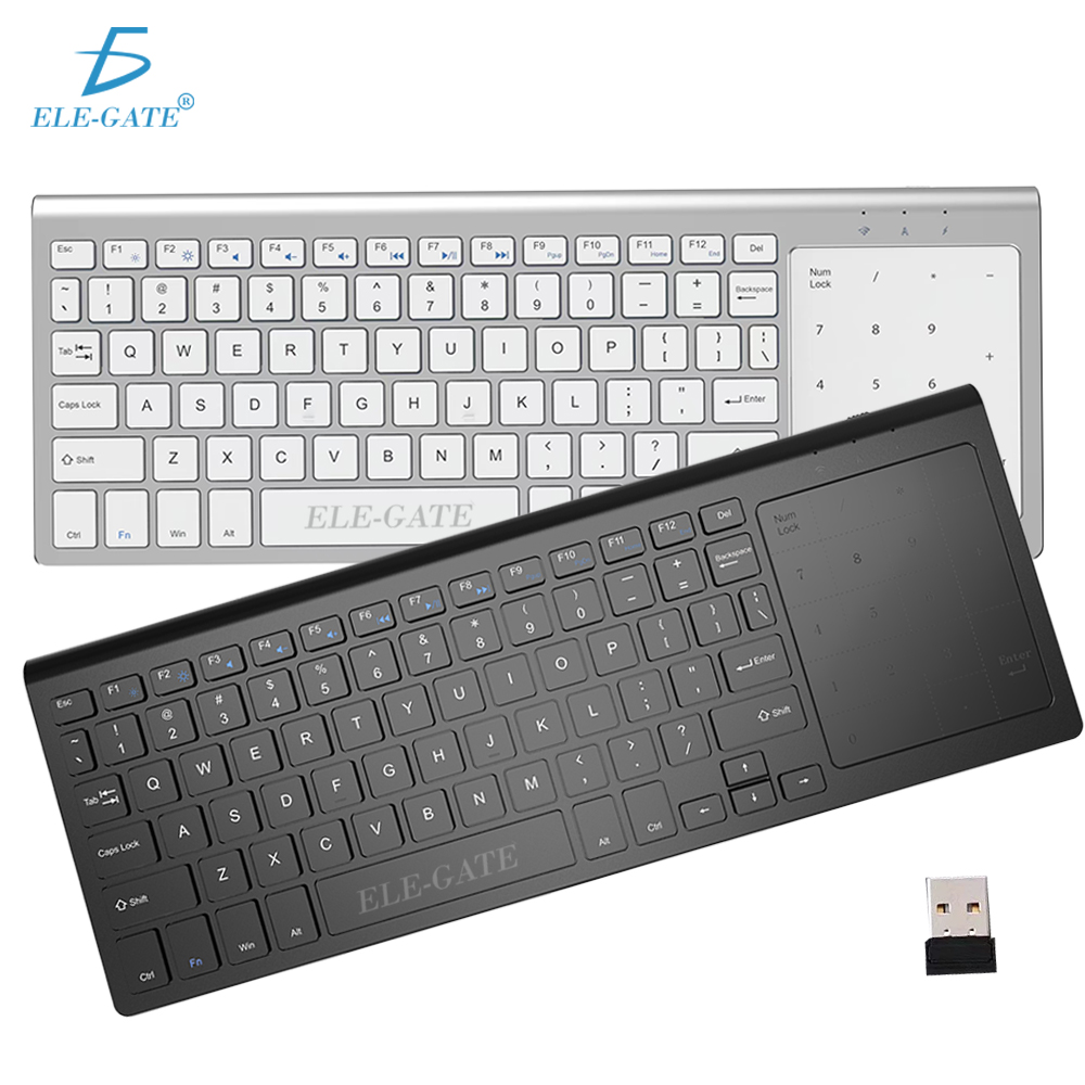 Teclado Inalámbrico con Touchpad numérico Integrado 
