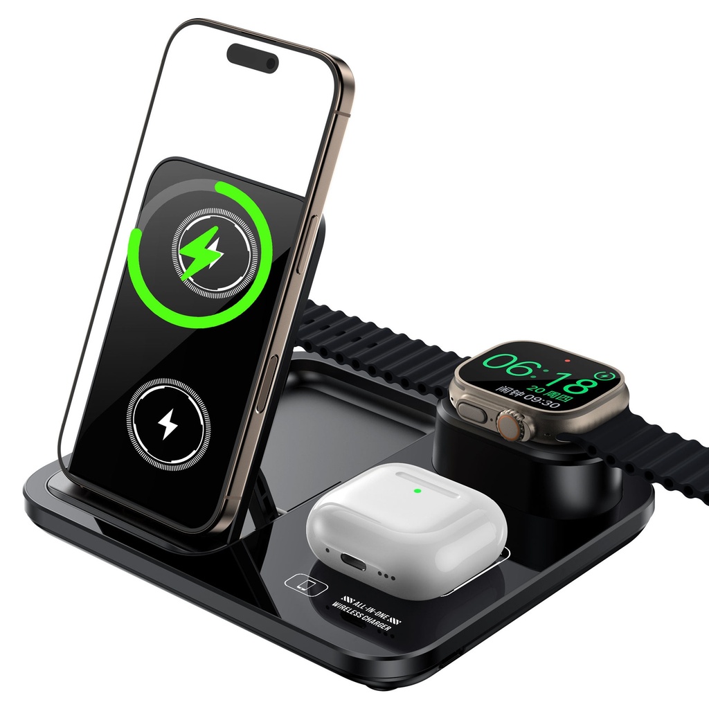 CENTRO DE CARGA INALAMBRICO 3 EN 1 R13