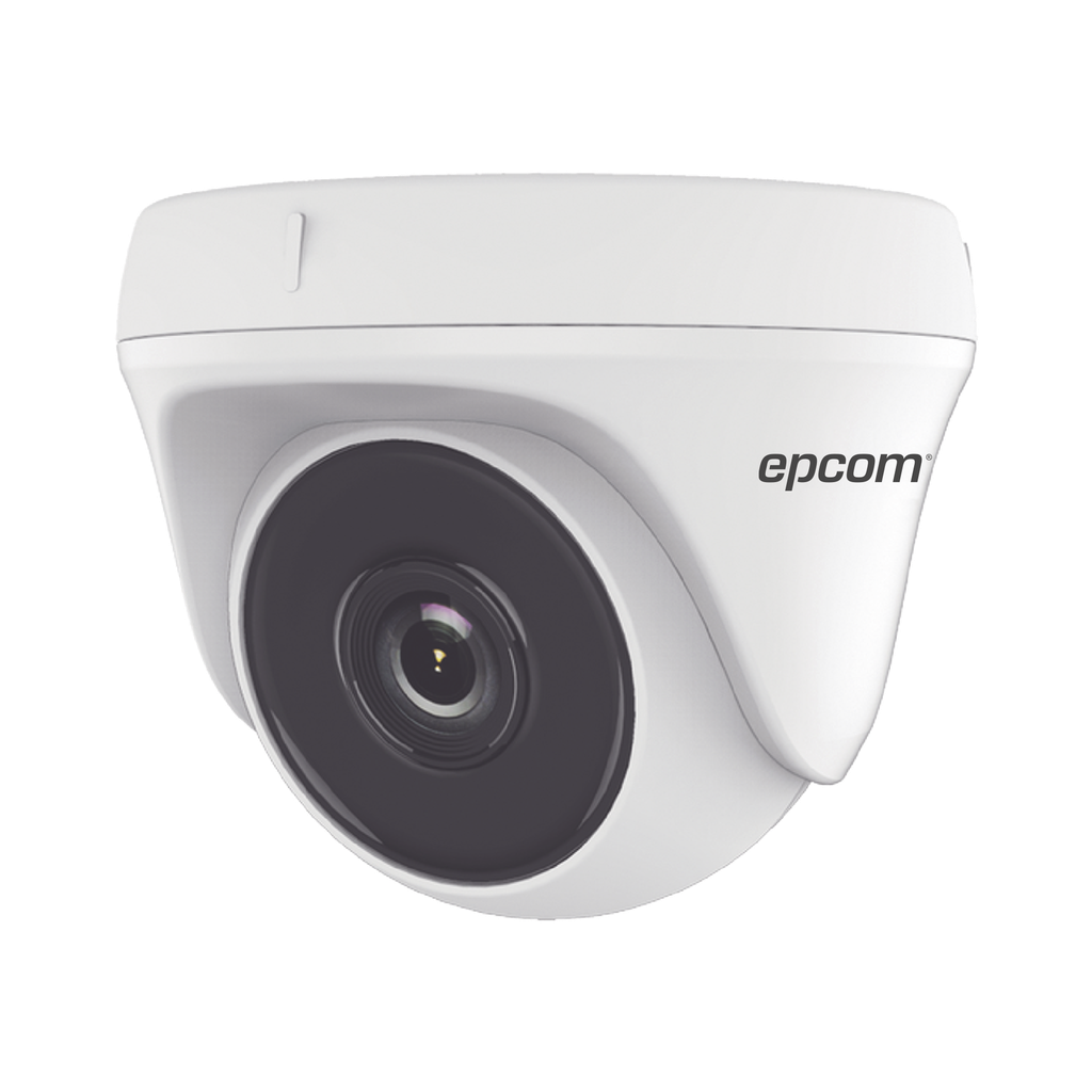 Eyeball TURBOHD 2 Megapixel (1080p) / Gran Angular 103° / Lente 2.8 mm / EXIR Inteligente 20 mts / Interior / TVI-AHD-CVI-CVBS / dWDR E8-TURBO-IG2W