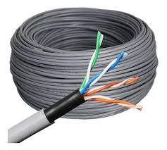 [0000009] CABLE UTP PARA RED NIVEL 5/E GRIS