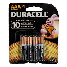 [0413333760648] BLISTER 4 PILAS ALCALINAS AAA 321 DURACELL