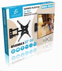 [07503049021942] SOPORTE METALICO CON BRAZO MOVIBLE PARA PANTALLA DE 32" A 55" SOPORTA 27 KG ELE-GATE HOLD.56
