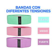 [07503049268781] CAJA 3 LIGAS BANDAS RESISTENTES DE TELA COLORES ELE-GATE DEP.21