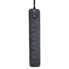 [07503050696825] MULTICONTACTOS 2500W 4 TOMAS CORRIENTE/3 USB + 1 TIPO C ELE-GATE CH.104.A