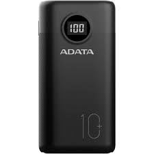 [4710273771540] POWER BANK ADATA 10000 MAH P10000QCD CARGA RAPIDA 3.0 NEGRA