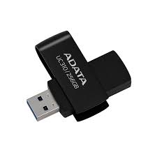 [4711085941954] MEMORIA FLASH 256 GB USB ADATA UC310-256G-RBK NEGRO