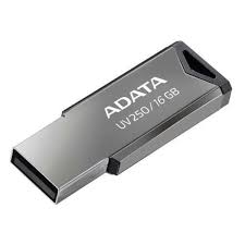 [4713218468796] MEMORIA FLASH 16 GB USB ADATA UV250 PLATA AUV250-16G-RBK