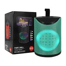 [5882018116493] BOCINA BLUETOOTH RECARGABLE MINI 113 -11649 LUCES RGB COLORES