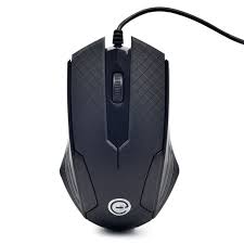 [EL-9974121] MOUSE OPTICO ALAMBRICO USB NEGRO EL-994121