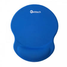 [7500619010122] MOUSE PAD GETTTECH GGD-STD-01-BL CON DESCANSA MUÑECA AZUL