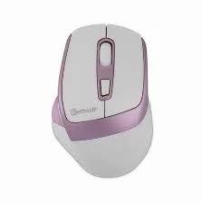 [GGM-STDBW-01-PK] MOUSE OPTICO DUAL INALAMBRICO/BLUETOOTH GETTTECH ERGONOMICO GGM-STDBW-01-PK BLANCO/ROSA