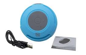 [7501475185023] MINI BOCINA NB-03W CONTRA SALPICADURAS DE AGUA V/C CON VENTOSA