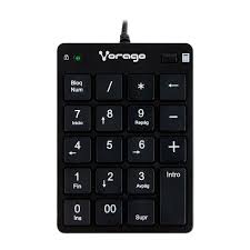 [7502266671893] TECLADO NUMERICO USB VORAGO KB-105 NEGRO