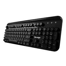 [7503022355118] TECLADO INALAMBRICO MULTIMEDIA VORAGO KM-200-V2 NEGRO