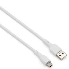 [7503027963202] CABLE USB TIPO C PVC BLANCO MODELO 96202 BROBOTIX
