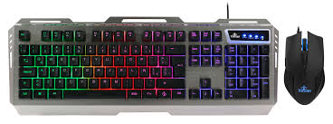 [7503028761425] KIT GAMER TECLADO Y MOUSE YEYIAN LED YKP-20706 PHOENIX 3000 USB