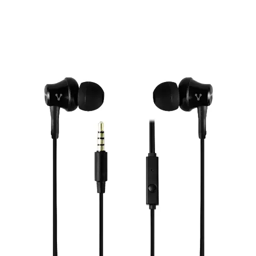 [7503038925909] AUDIFONOS MANOS LIBRES VORAGO EP-104 3.5 MM NEGRO