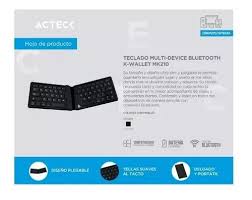 [7506215923231] TECLADO BLUETOOTH MULTIPLATAFORMA ACTECK MK210