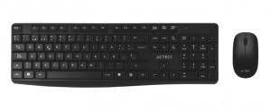 [7506215931755] KIT TECLADO Y MOUSE INALAMBRICO ACTECK KT25 NEGRO AC-931755