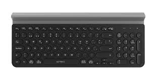 [7506215934206] TECLADO INALAMBRICO ACTECK AC-934206 CONEXIÓN DUAL INALAMBRICO 2.4HZ/BLUETOOTH INSPIRE COMP TI695 ELITE SERIES NEGRO