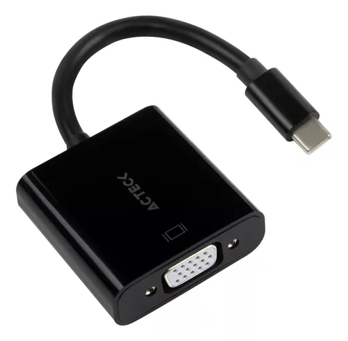 [7506215934725] ADAPTADOR USB TIPO C A VGA ACTECK AC-934725 AV415