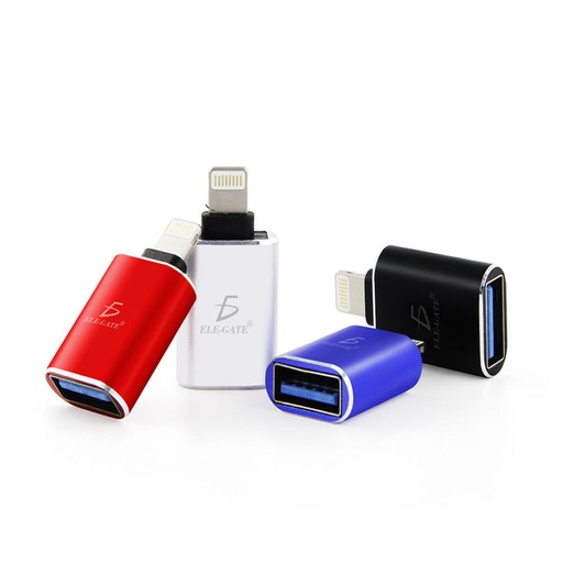 [755559949712] ADAPTADOR OTG IPHONE LIGHTNING A USB 3.0 COLORES OTG.LIGHTNING 755559949651