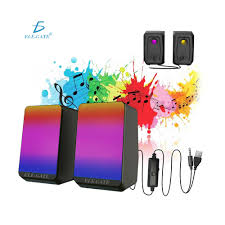 [755559964296] BOCINAS ELE-GATE BC.L5 CONEXION USB COLORES RGB