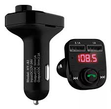 [791280914711] TRANSMISOR FM/BLUETOOTH/MICRO SD/CARGADOR USB 2 PUERTOS 3.1A ELE-GATE FM.X8 07503049388823