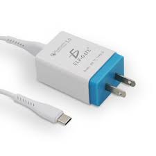 [791280915299] CARGADOR + CABLE USB TIPO C ELE-GATE CH.72.TYPE C CARGA RAPIDA 3.0