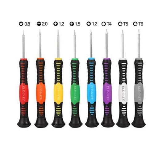 [791280919082] KIT DE DESARMADORES ELE-GATE CON.62 COLORES