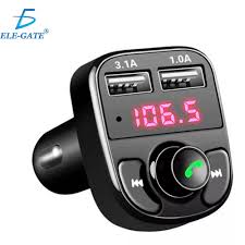 [791280921962] CARGADOR PARA AUTO CH.82 CON 2 PUERTOS USB 3.1A /1 TIPO C 20W 3.0 ELE-GATE NEGRO 07503048808698
