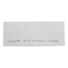 [ACCESSTAGV2] UHF TAG Adherible Tipo Etiqueta / EPC GEN 2 / Se Adhiere al Cristal del Vehículo / Compatible con Lectoras de Largo Alcance PRO12RF y PRO6RF