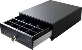 [CAJ-27] CAJON DE DINERO EC-LINE JUNIOR EC-5100-II-BLACK COMPARTIMIENTOS BILLETE 4 MONEDAS 8