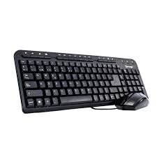 [615604201076] KIT TECLADO Y MOUSE ALAMBRICO ANTIDERRAMES PERFECT CHOICE PC-201076 NEGRO